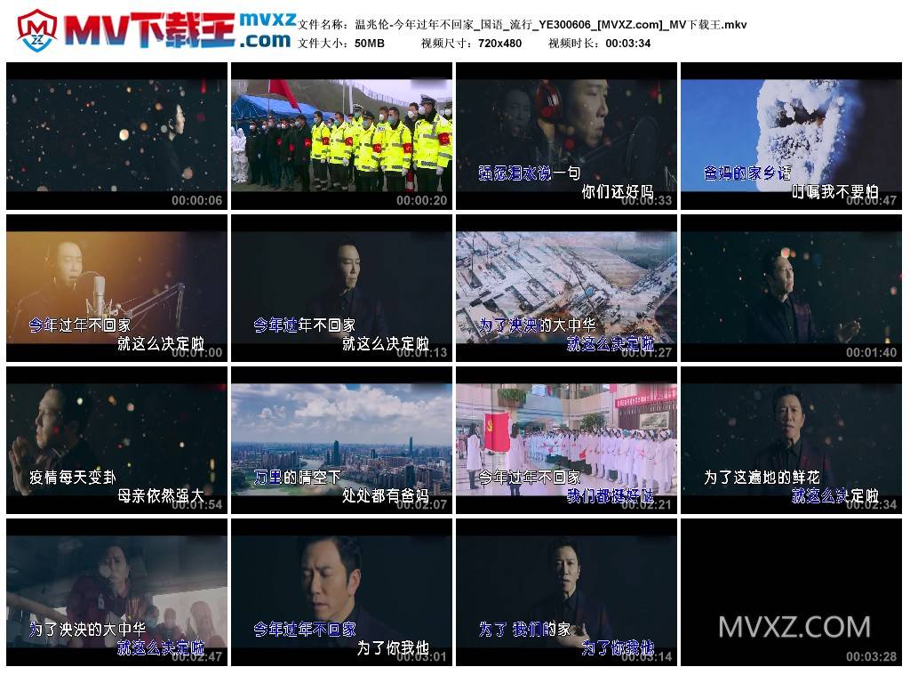 温兆伦-今年过年不回家_国语_流行_YE300606